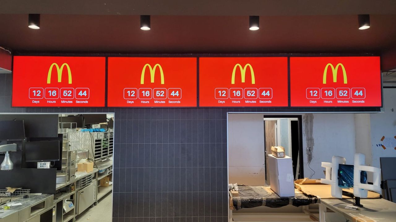 Menu boards