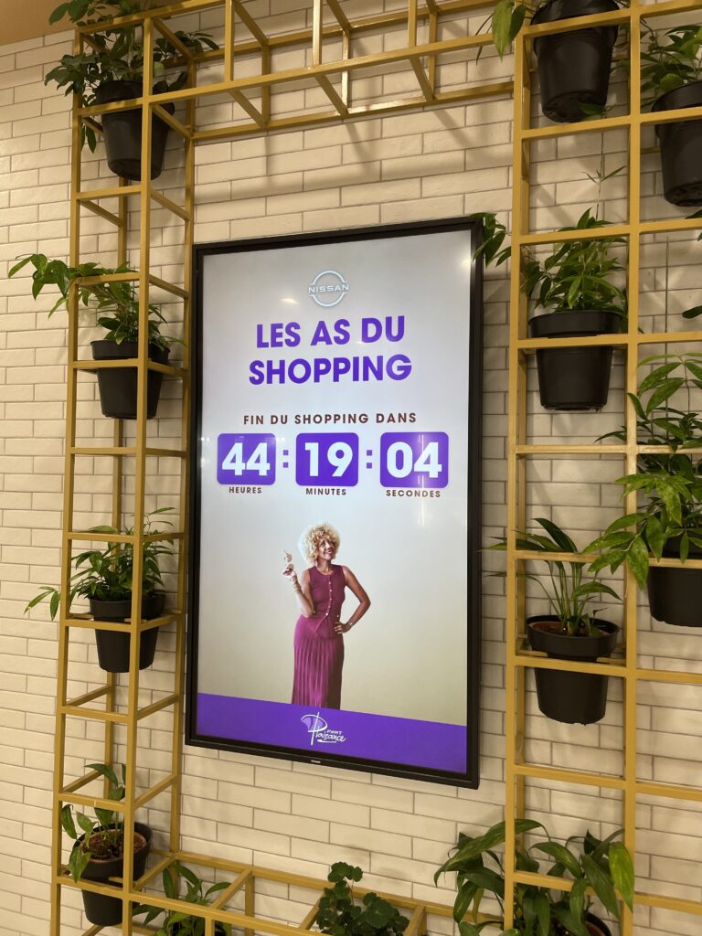Les As du Shopping by Nissan — Compte à rebours