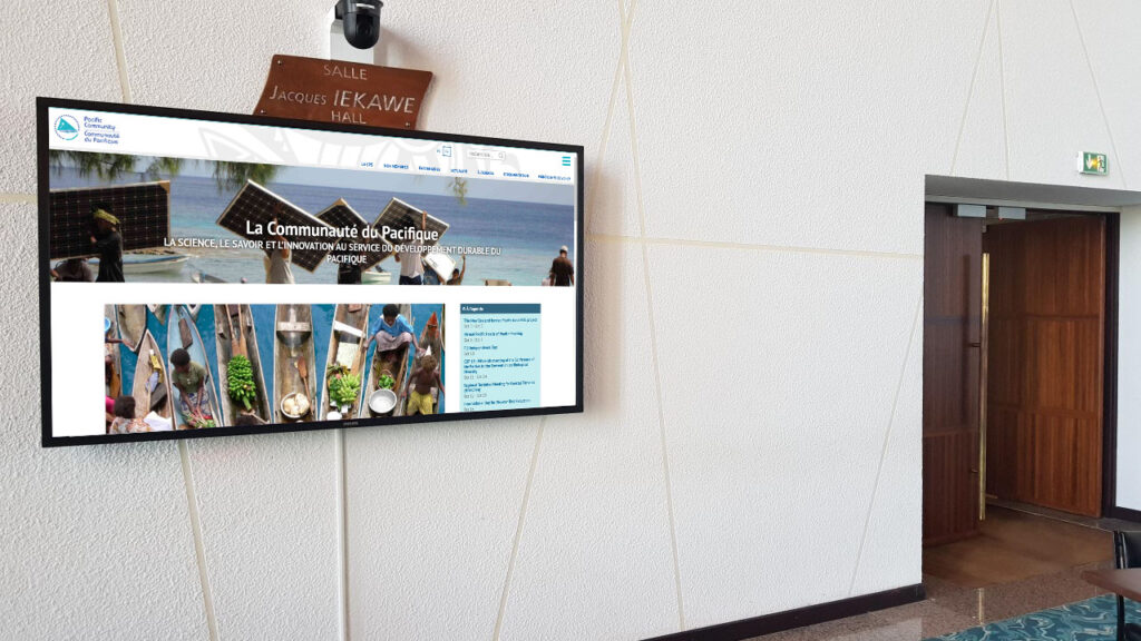 SPC — Reception display